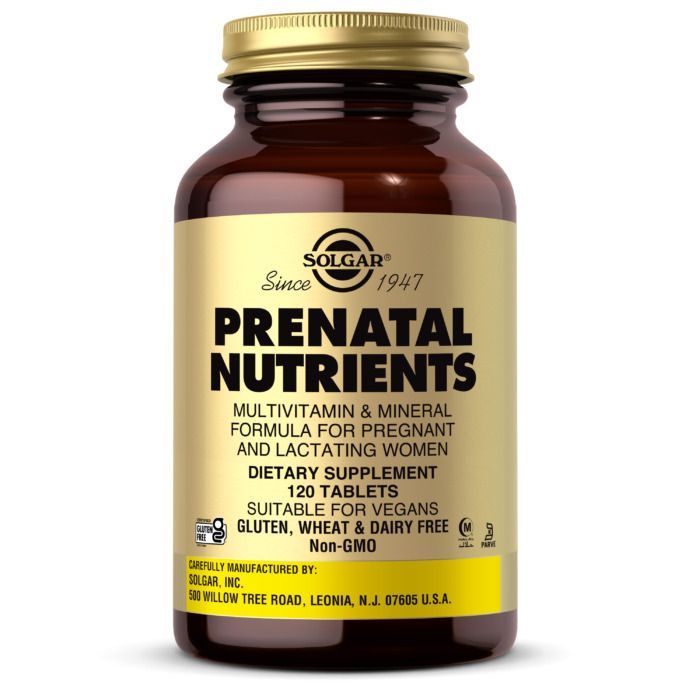 SOL PRENATAL NUTRIENTS 120TABS