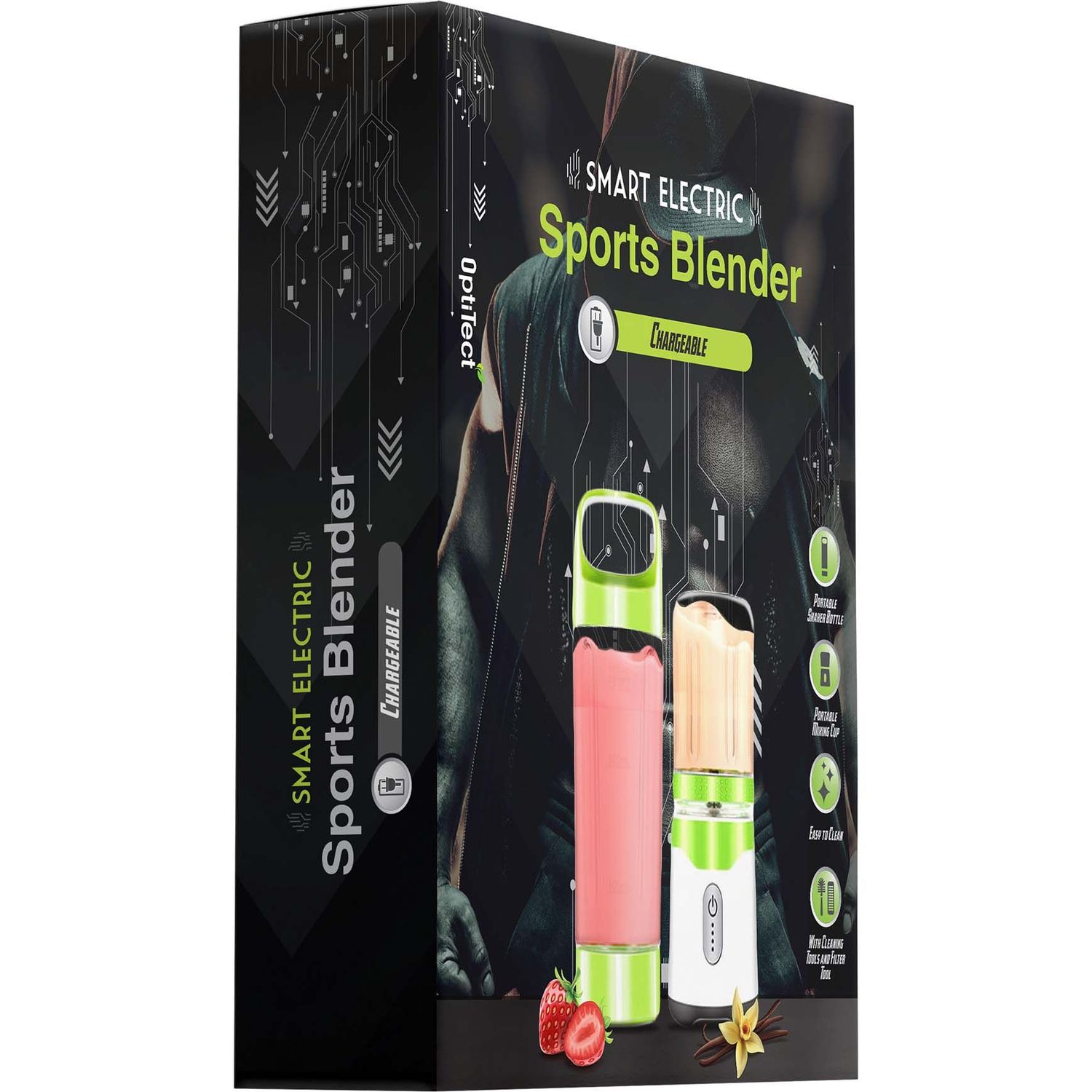 OPTI TECT SMART ELECTRIC BLENDER CHARGEABLE