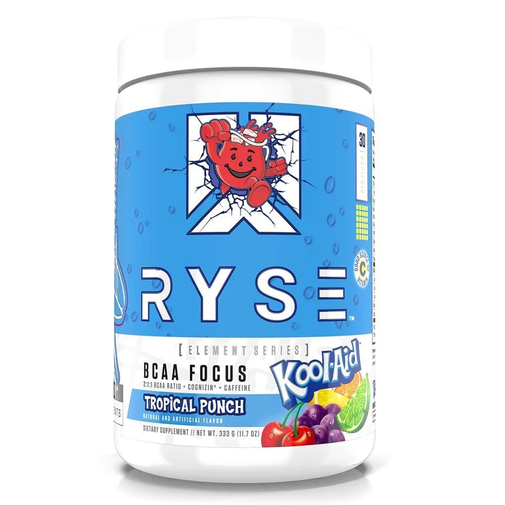 RYSE BCAA FOCUS KOOL-AID TROPICAL PUNCH 333G