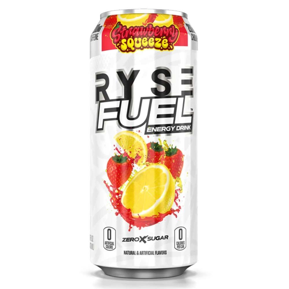 RYSE FUEL ENERGY DRINK STRAWBERRY SQUEEZE 473ML