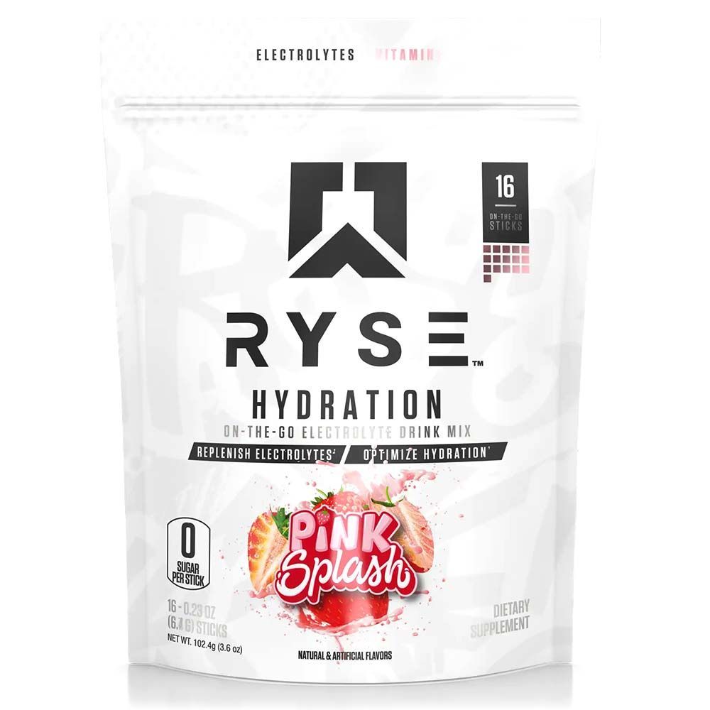RYSE HYDRATION ELECTROLYTE DRINK PINKSPLASH 102.4G