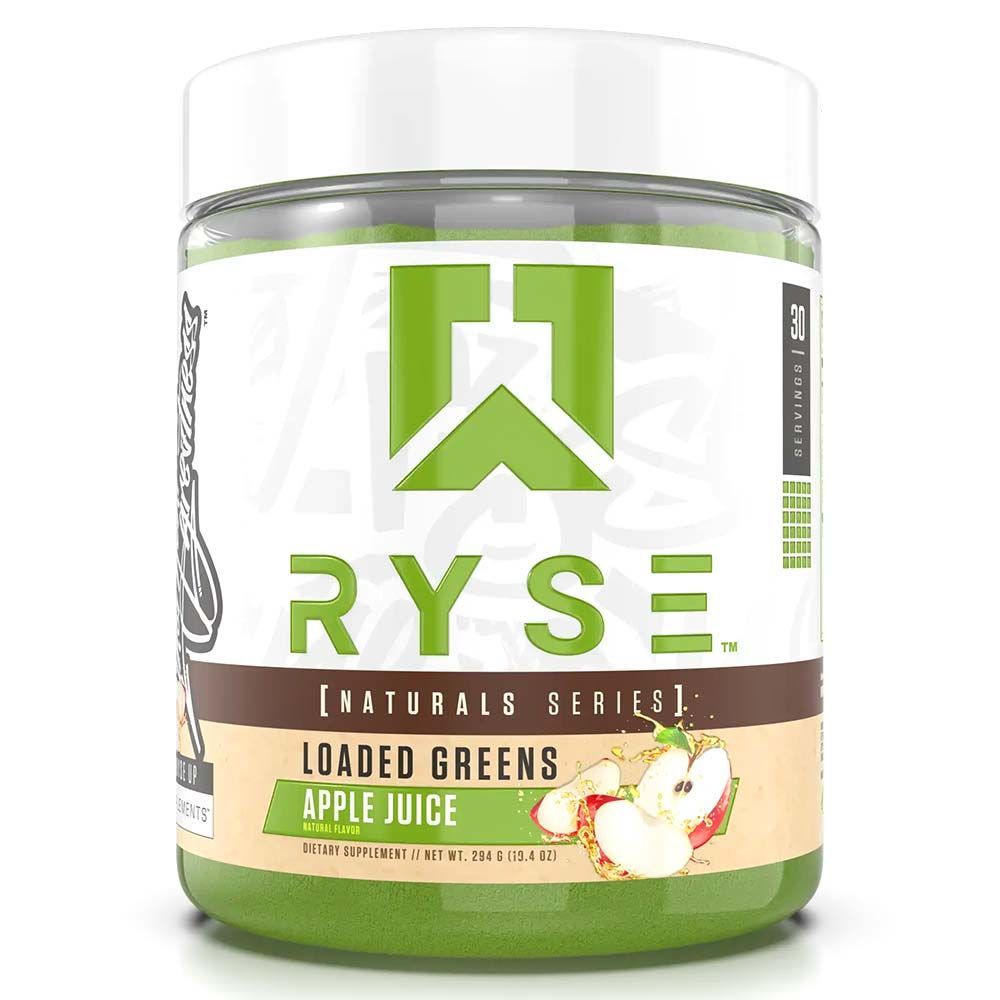 RYSE LOADED GREENS APPLE JUICE 294G RYSE LOADED GREENS APPLE JUICE 294G