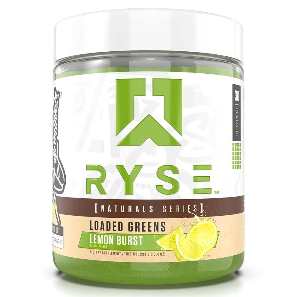 RYSE LOADED GREENS LEMON BURST 294G