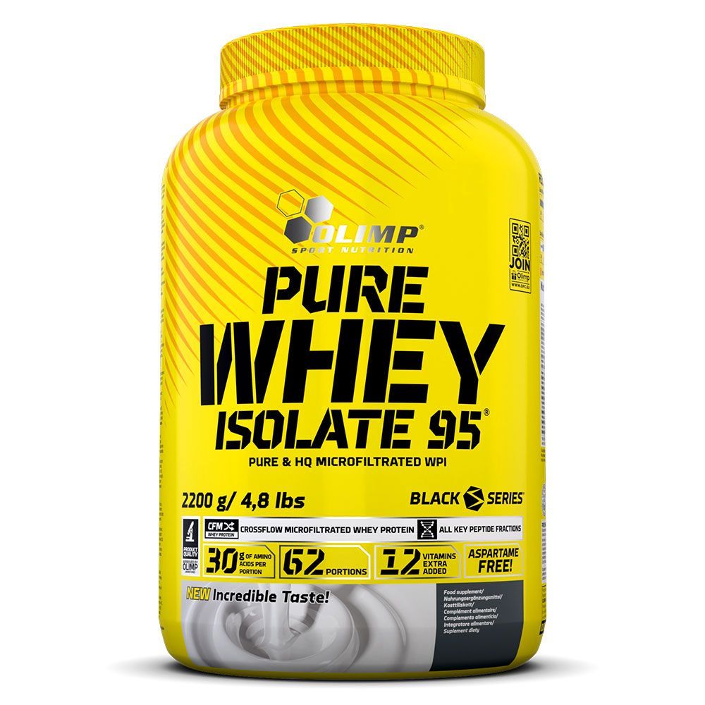 OLIMP PURE WHEY ISOLATE 95 VANILLA  4.8LB JAR