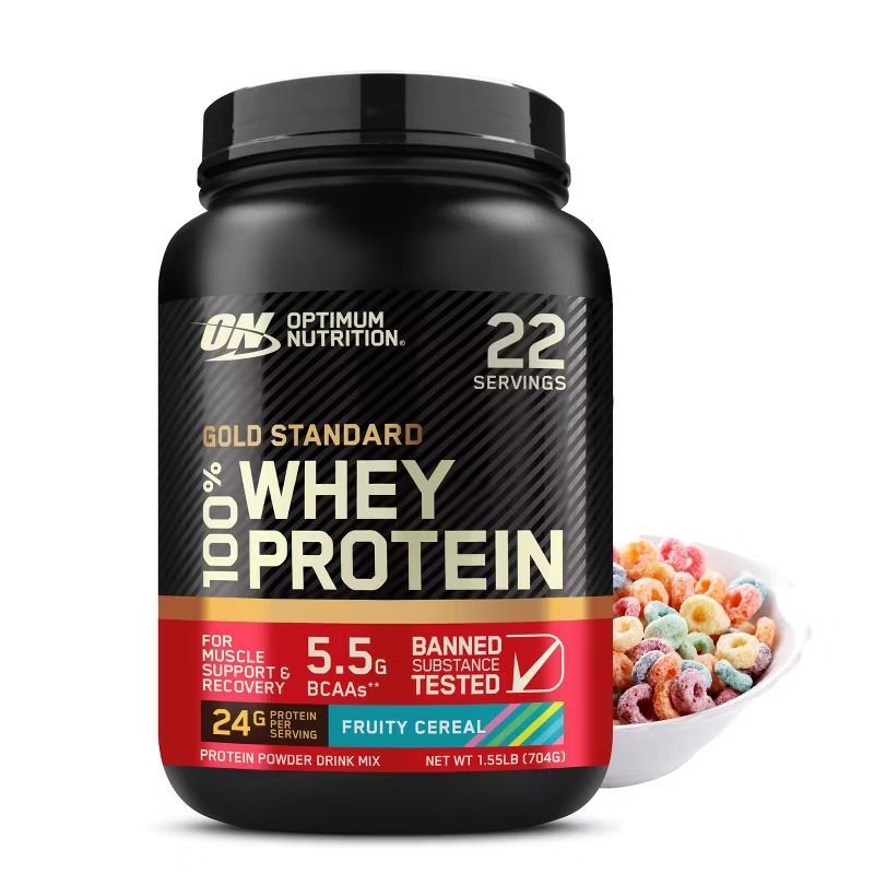 ON 100% WHEY GOLD PROTEIN FRUITY CEREAL 1.5LB
