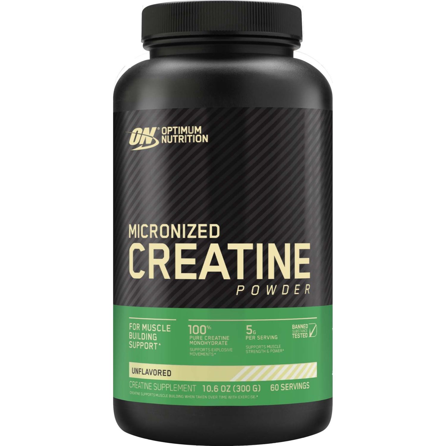 ON MICRONIZED CREATINE POWDER UNFLAVORED 300G