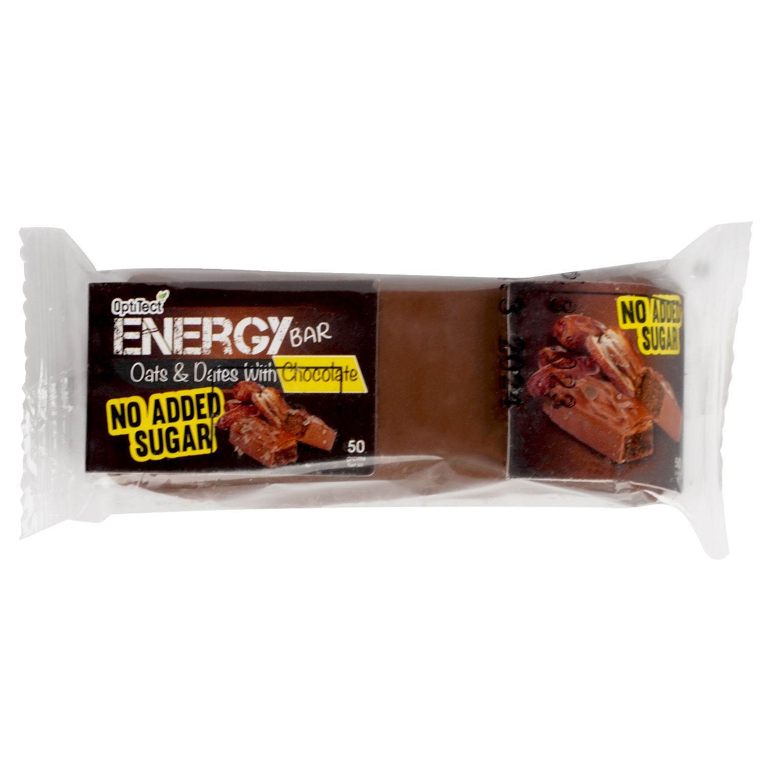 OPTI TECT ENERGY BAR OAT DATES 50G