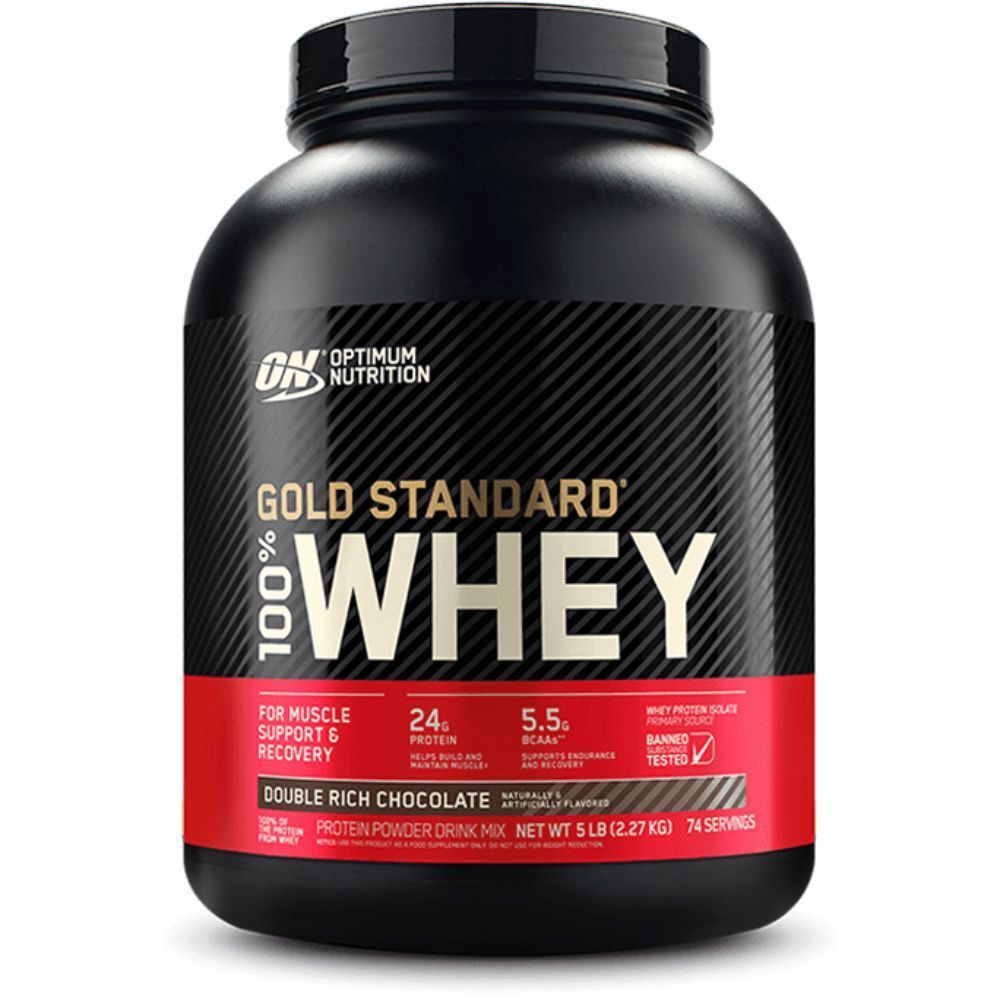 ON 100% WHEY GOLD DOUBLE RICH CHOCLATE 5LB