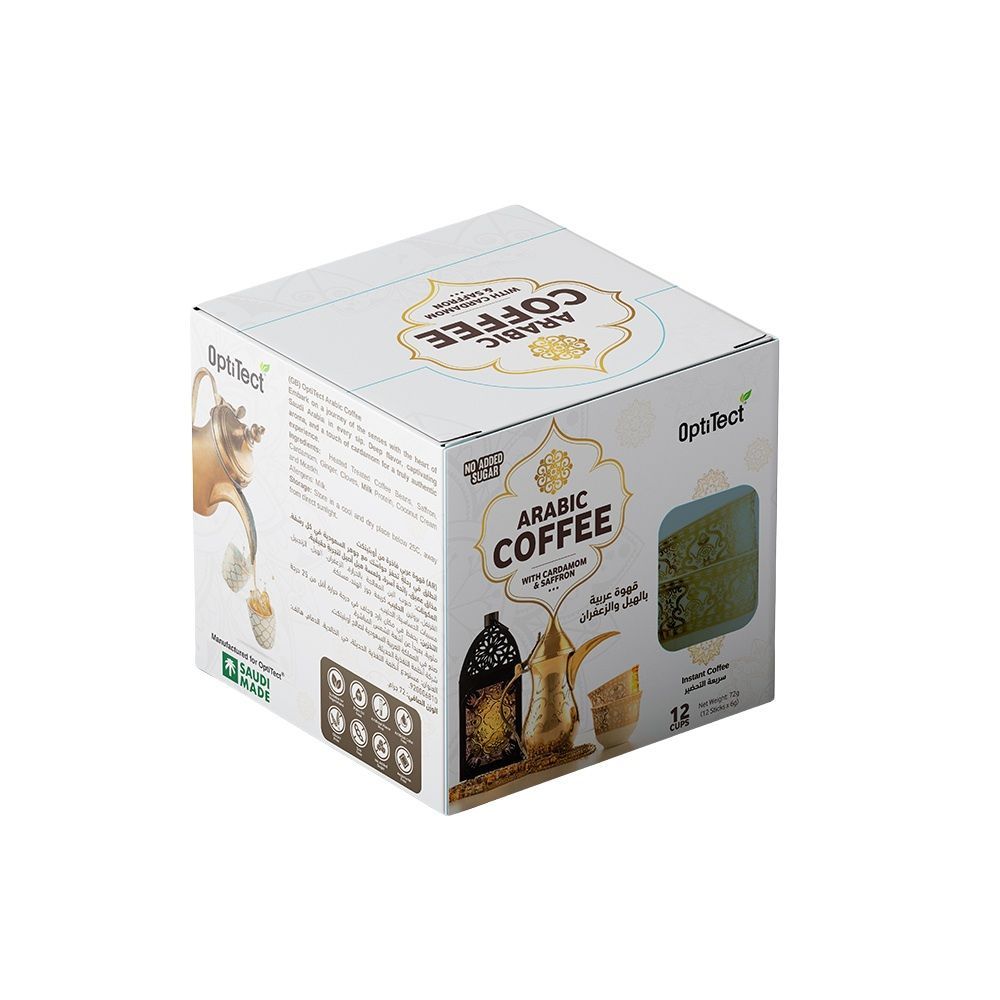 OPTI TECT ARABIC COFFEE 12 STICKS BOX