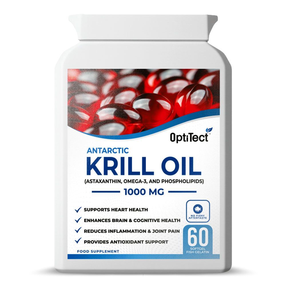 OPTI TECT KRILL OIL 1000MG 60SOFT FISH GELATIN