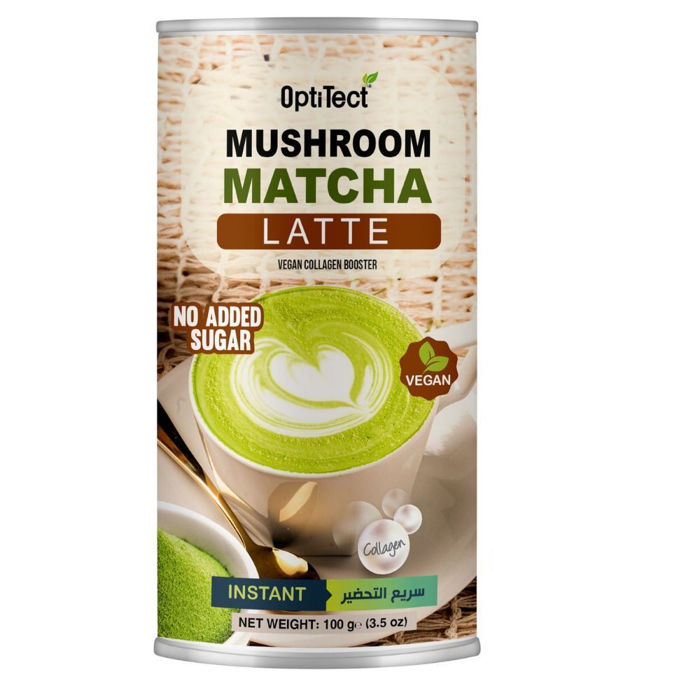 OPTI TECT MUSHROOM MATCHA LATTE 100G