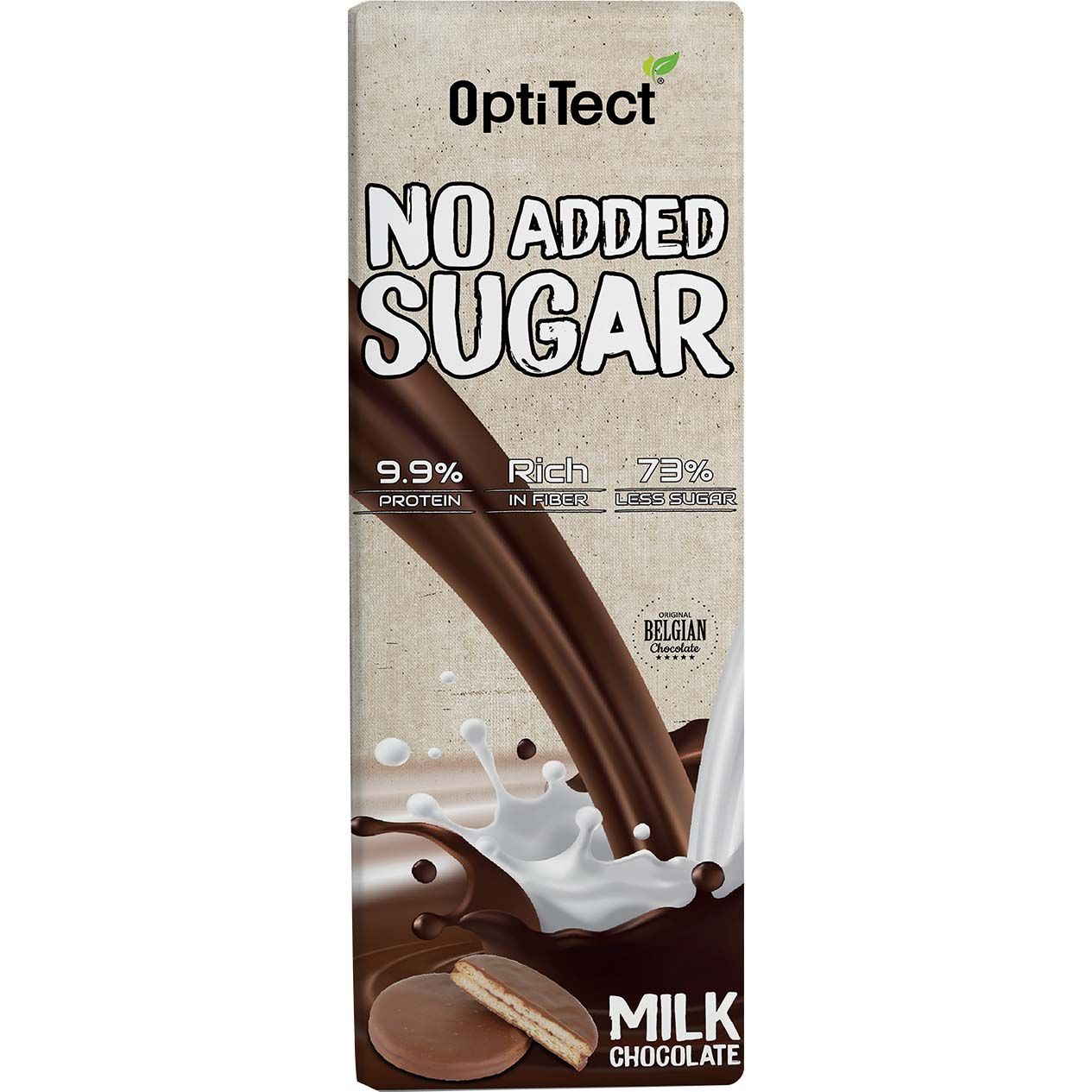 OPTI TECT NO ADDED SUGAR MILK CHOC COOKIES 75G