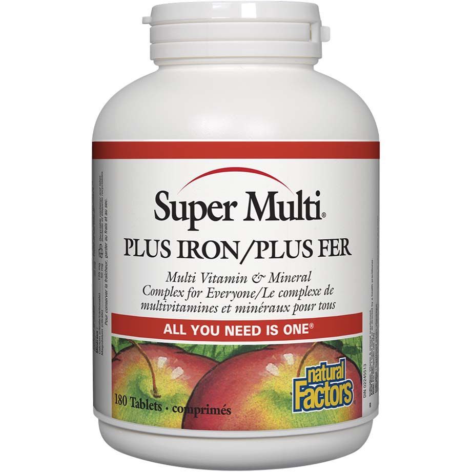 NF SUPER MULTI PLUS IRON 180TABS