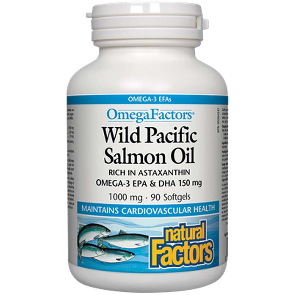 NF WILD PACIFIC SALMON OIL 1000MG 90SOFTGELS