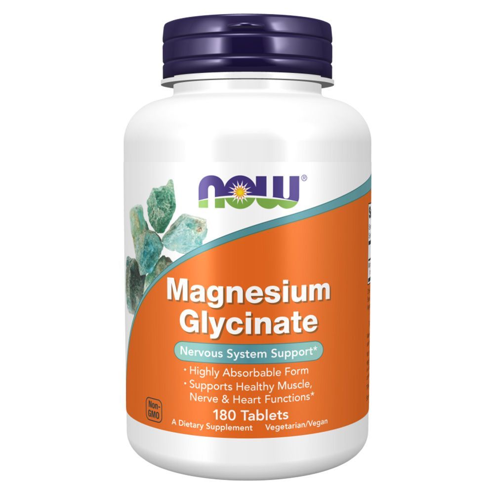 NOW MAGNESIUM GLYCINATE 180TAB