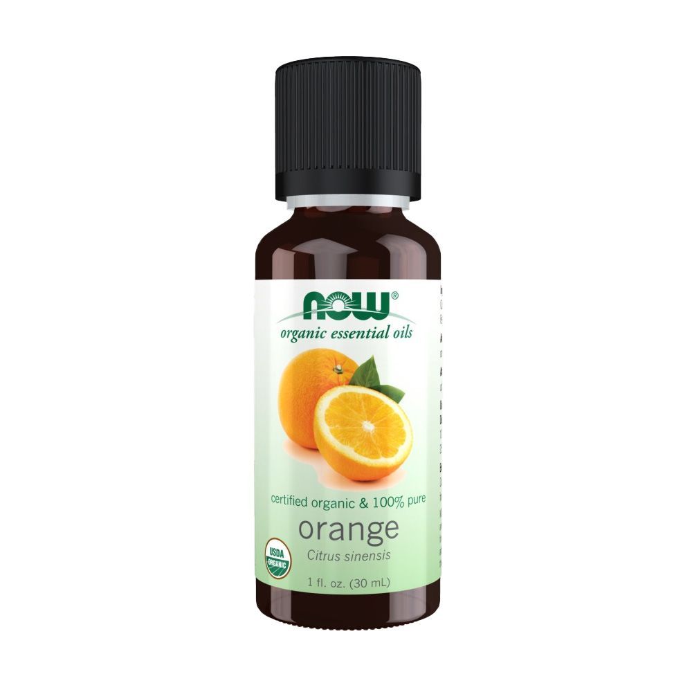 NOW 100% PURE & ORGANIC OIL ORANGE 30ML