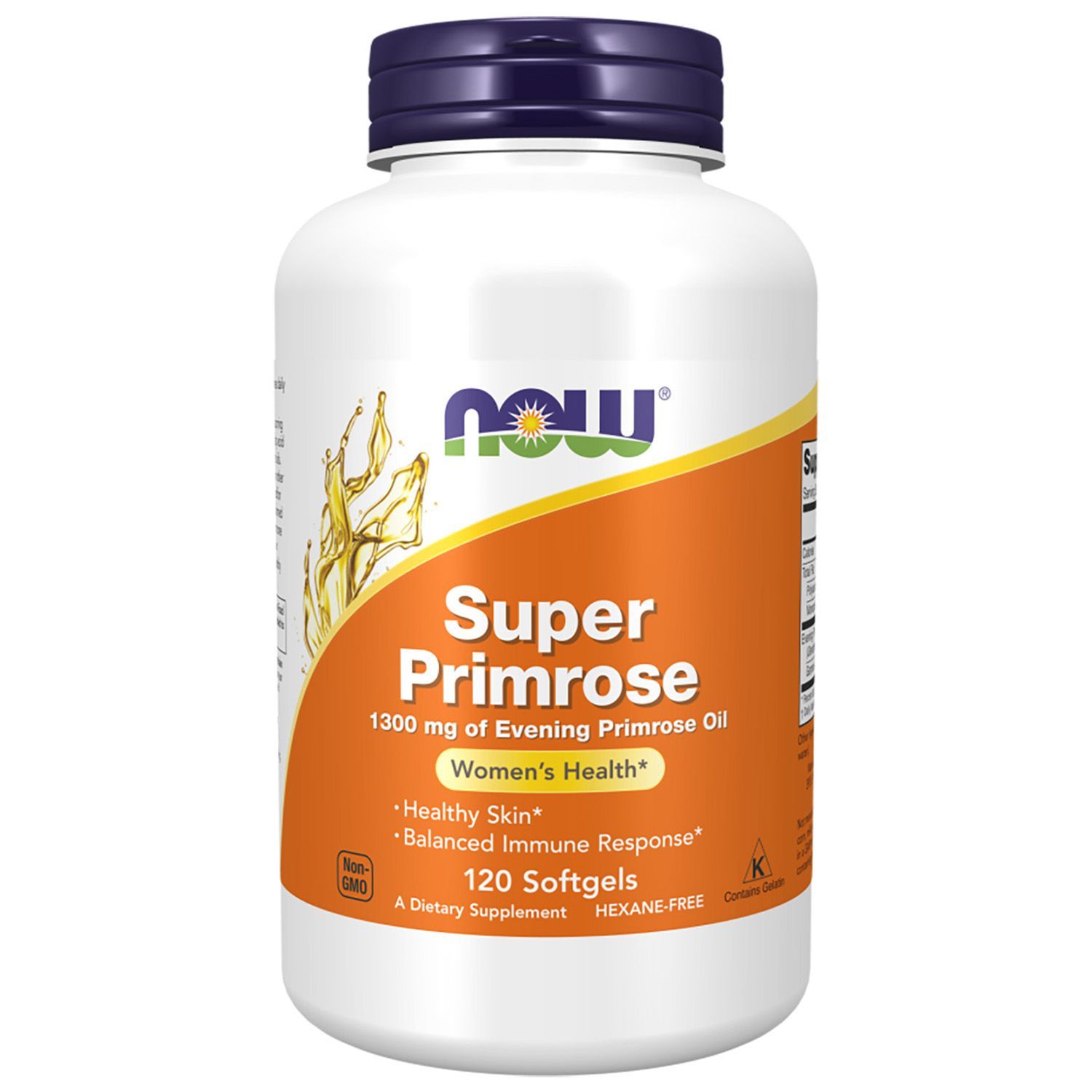 NOW SUPER PRIMROSE 1300MG 120SOFTGELS