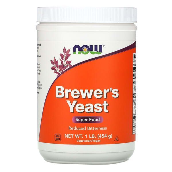 NOW BREWERS YEAST SUPER FOOD 1LB 454G