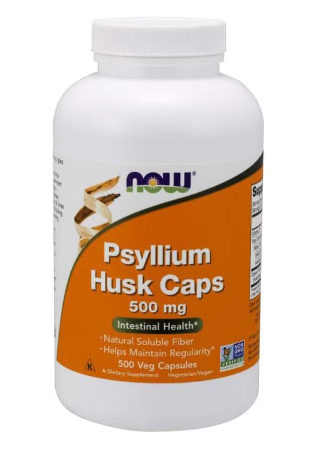 NOW PSYLLIUM HUSK 500MG 500VEGCAPS