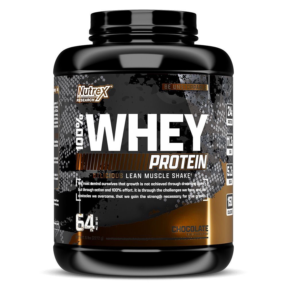 NUTREX 100% WHEY PROTEIN CHOCOLATE 5LBS