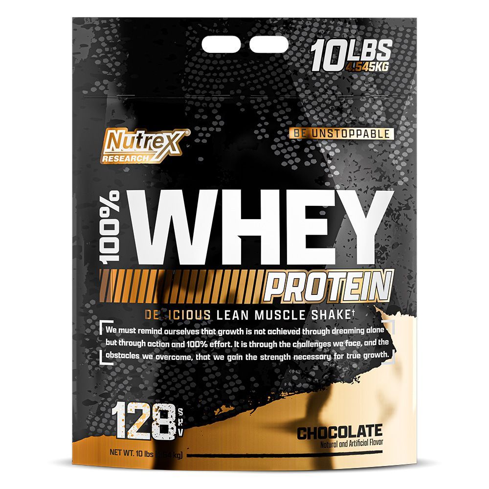 NUTREX 100% WHEY PROTEIN CHOCOLATE 10LBS