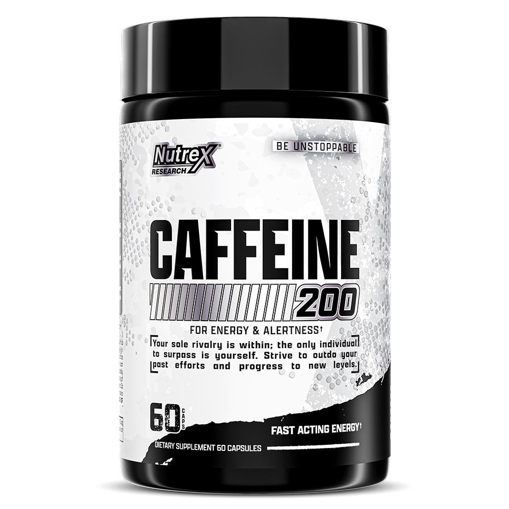 NUTREX CAFFEINE 200 FAST ACTING ENERGY 60CAPS