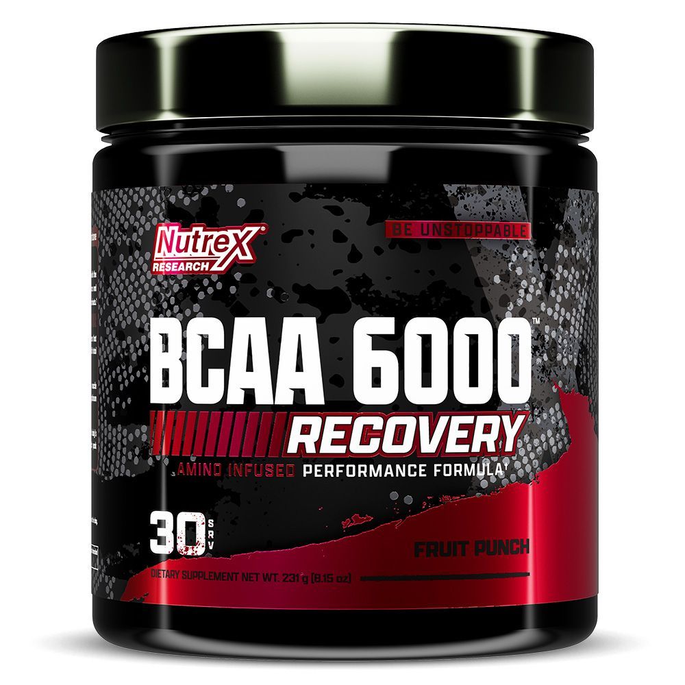 NUTREX BCAA 6000 RECOVERY FRUIT PUNCH 231G