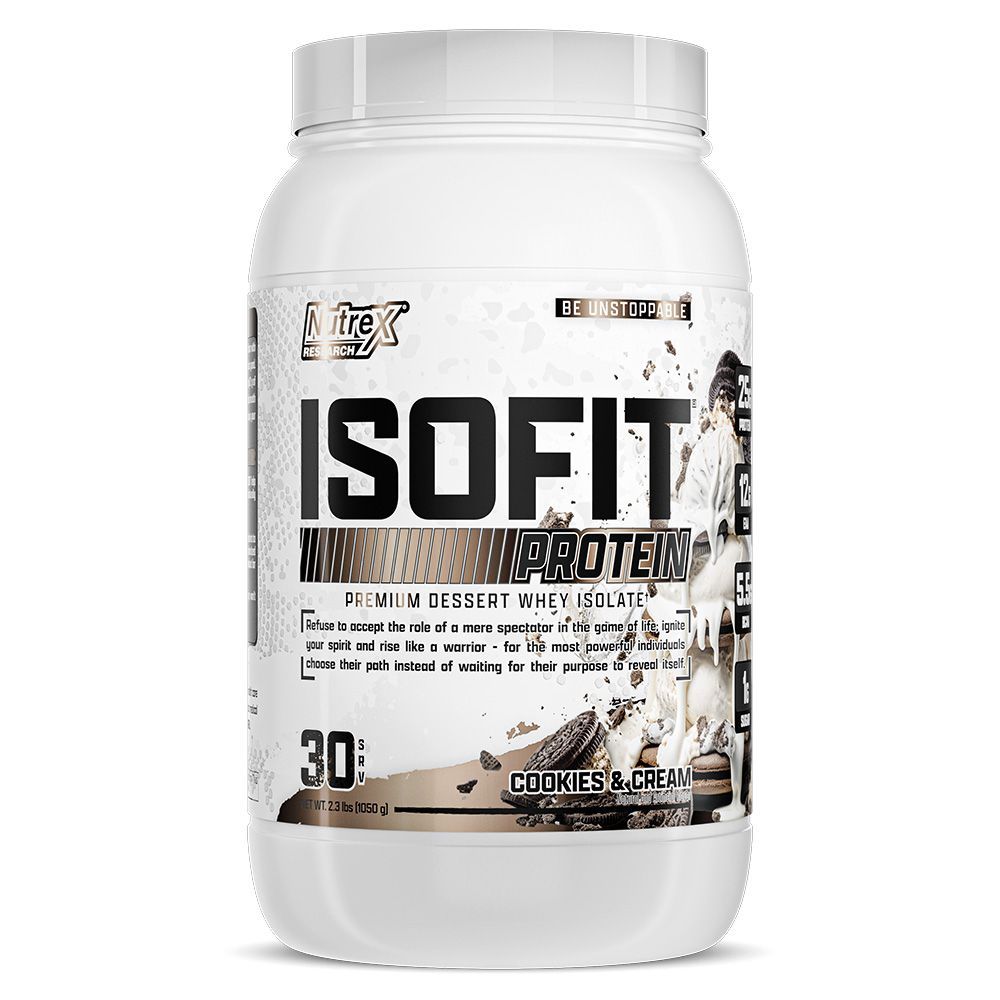 NUTREX ISOFIT PROTEIN COOKIES&CREAM 2.3LBS