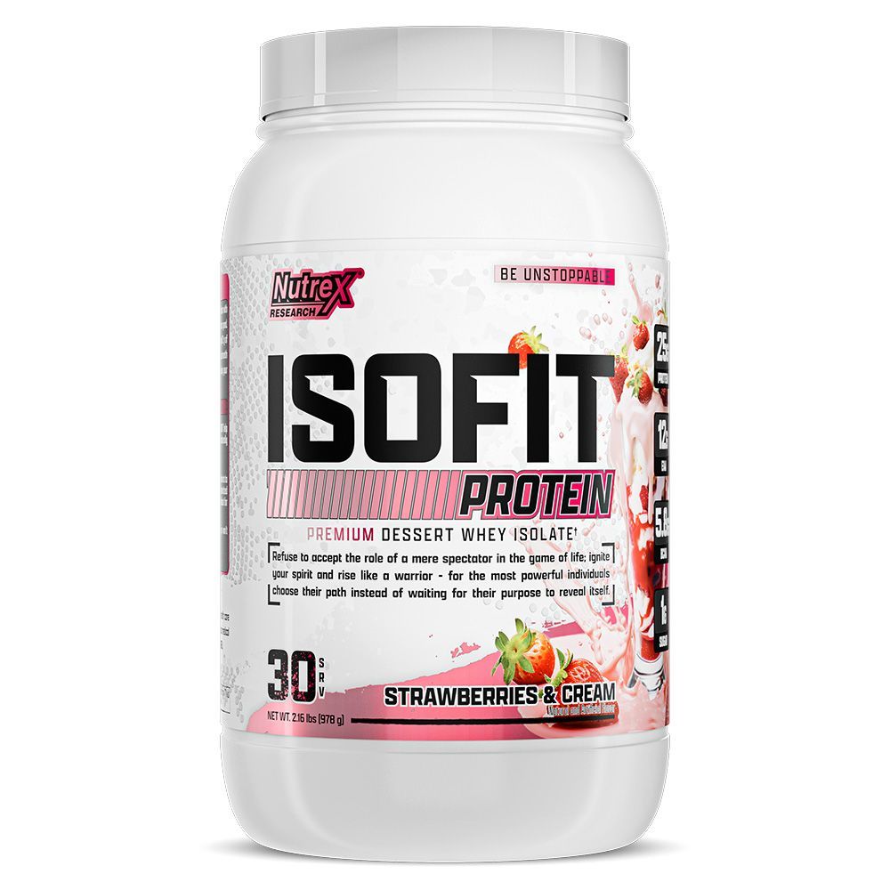 NUTREX ISOFIT PROTEIN STRAWBERRIES & CREAM 2.16LBS