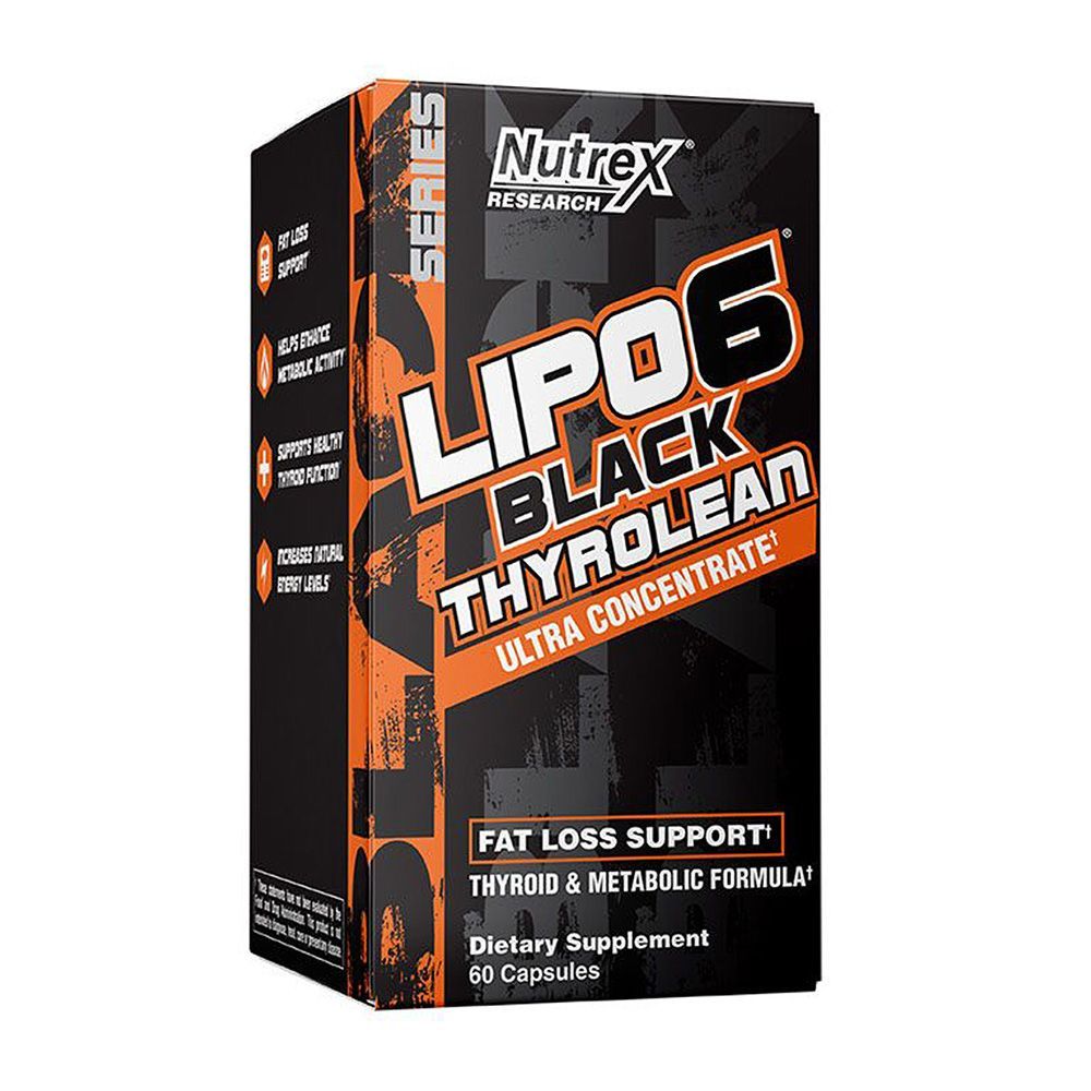 NUTREX - LIPO6 BLACK THYROLEAN 60CT