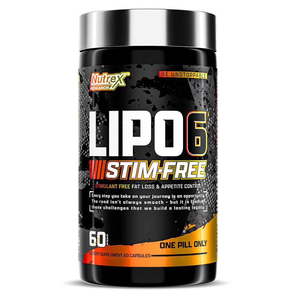 NUTREX - LIPO 6 BLACK STIM FREE UC 60CT