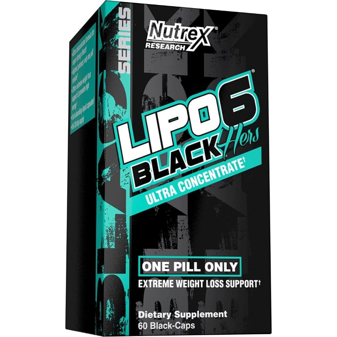 NUTREX- LIPO 6 BLACK HERS UC 60 LIQUID CAPSULES - 60SV