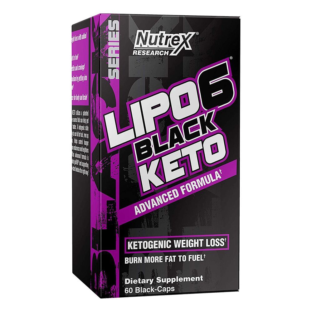 NUTREX - LIPO 6 BLACK KETO 60CT