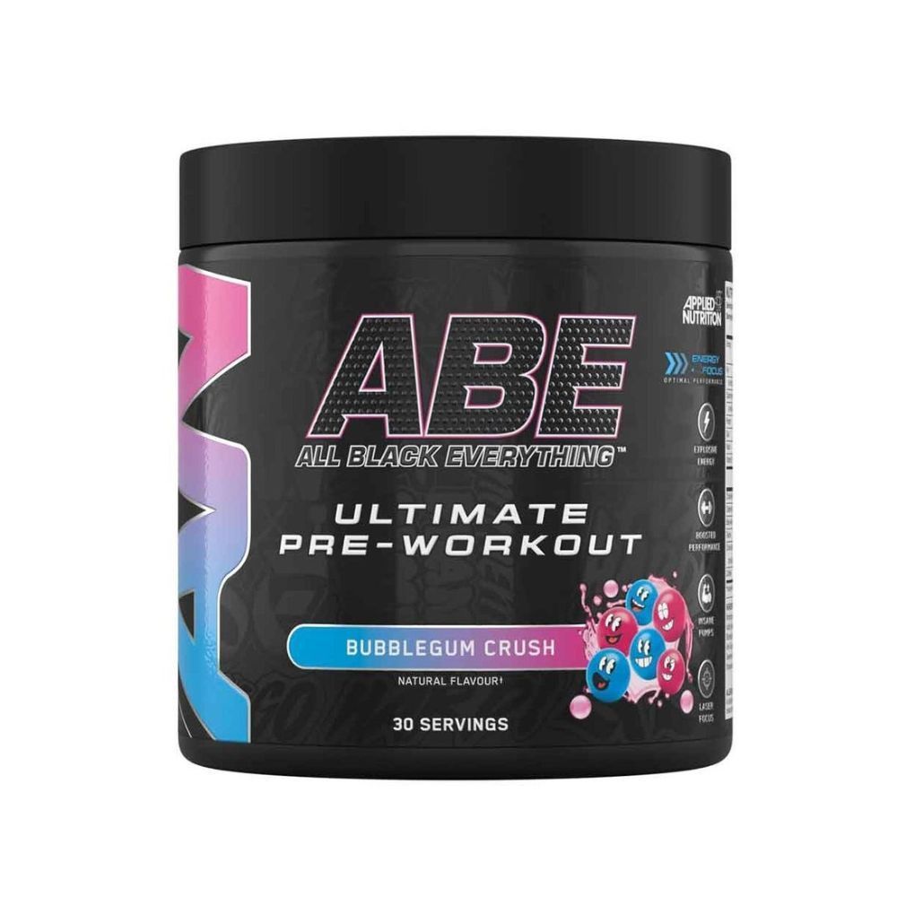 AN ABE ULTIMATE PRE-WORKOUT BUBBLEGUM CRUSH 30SERV