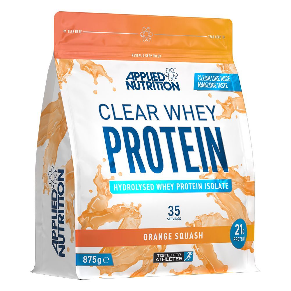 AN CLEAR WHEY PROTEIN ORANGE SQUASH 875G