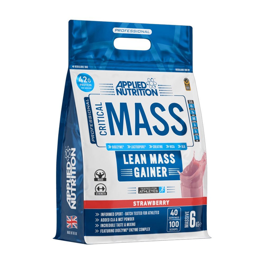 AN CRITICAL MASS LEAN MASS GAINZ STRAWBERRY 6KG