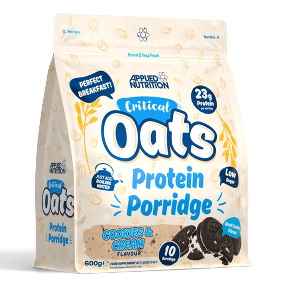 AN CRITICAL OATS PROTEIN PORIDGE COOKIES & CREAM 600G