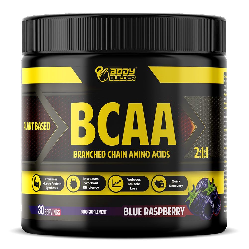 BODY BUILDER BCAA BLUE RASPBERRY 180G