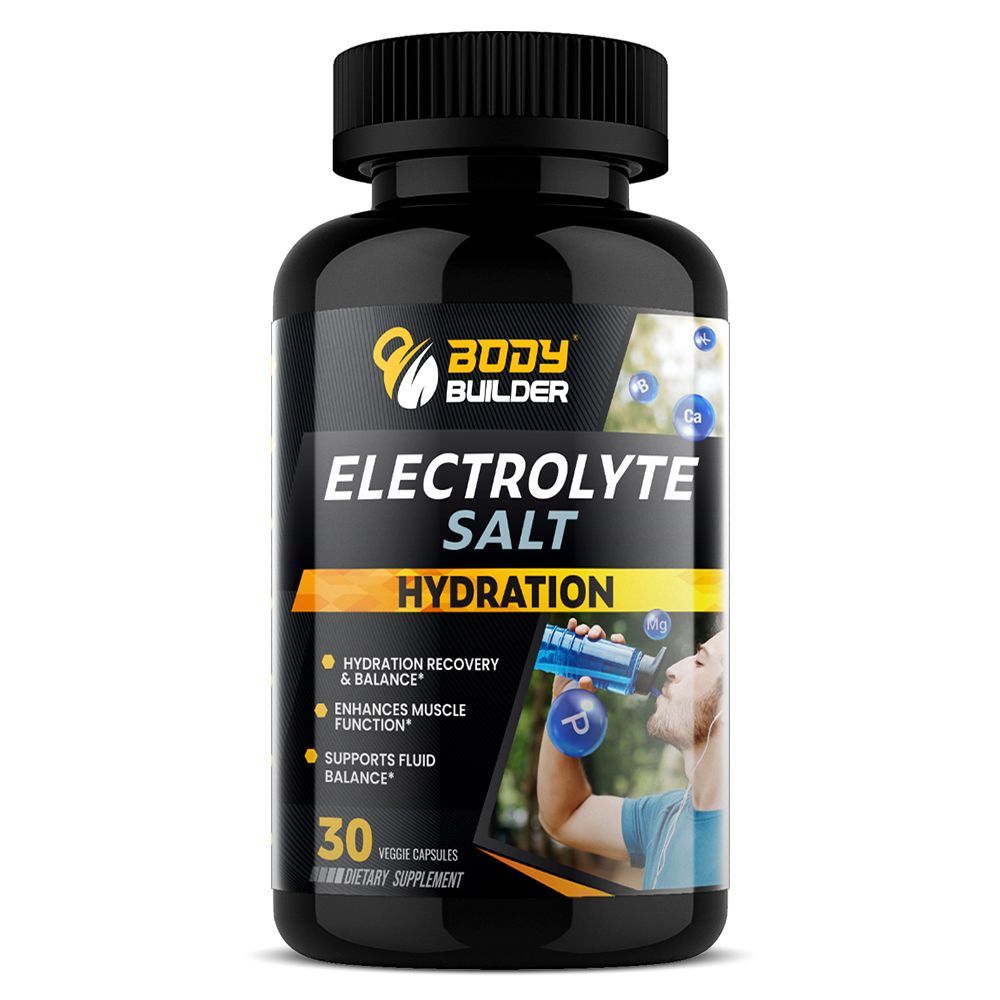 BODY BUILDER ELECTROLYTE SALT HYDRATION 30VCAPS