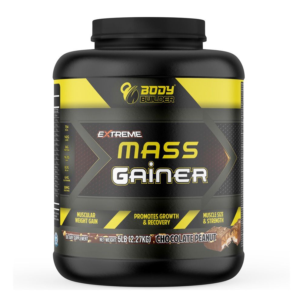 BODY BUILDER EX MASS GAINER CHOCOLATE PEANUT 5LB