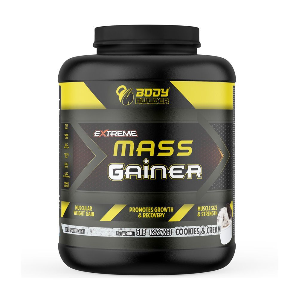 BODY BUILDER EX MASS GAINER COOKIES & CREAM 5LB