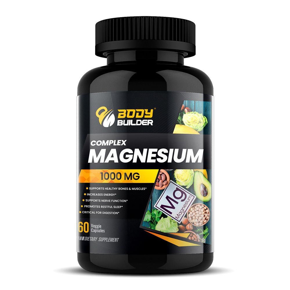 BODY BUILDER MAGNESIUM 1000MG 60VCAPS
