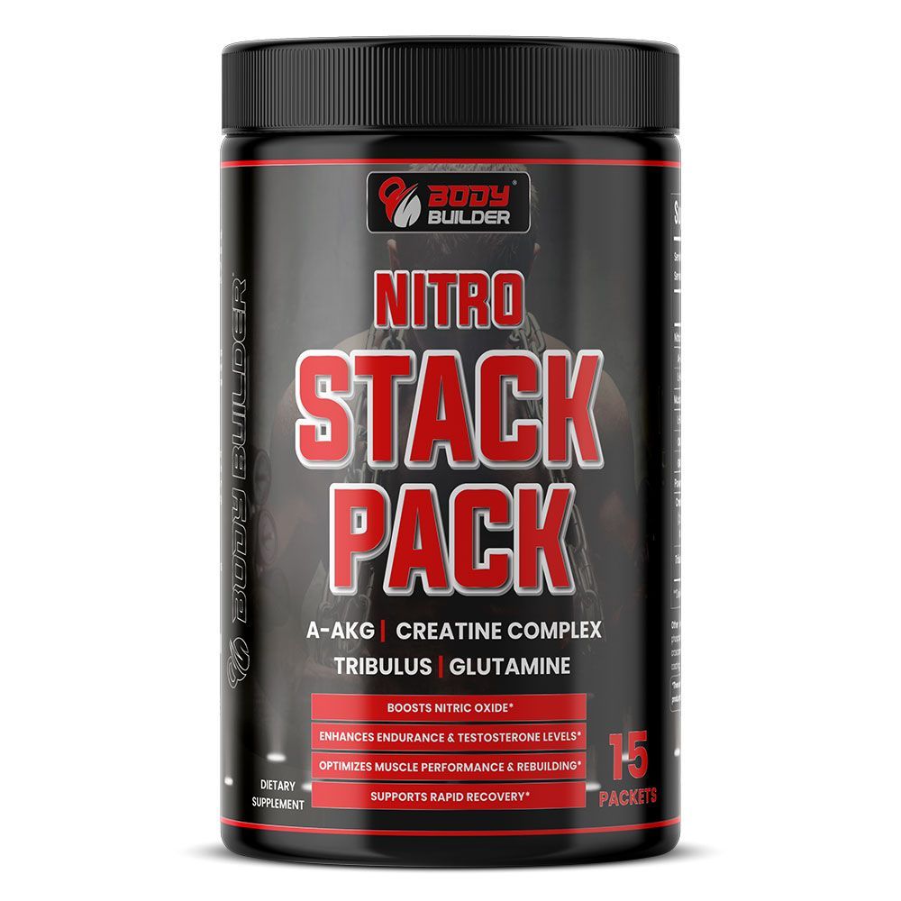 BODY BUILDER NITRO STACK PACK 15 PACKETS BODY BUILDER NITRO STACK PACK 15 PACKETS