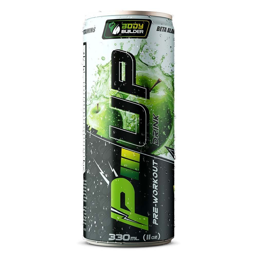 BODY BUILDER P-UP APPLE 330ML