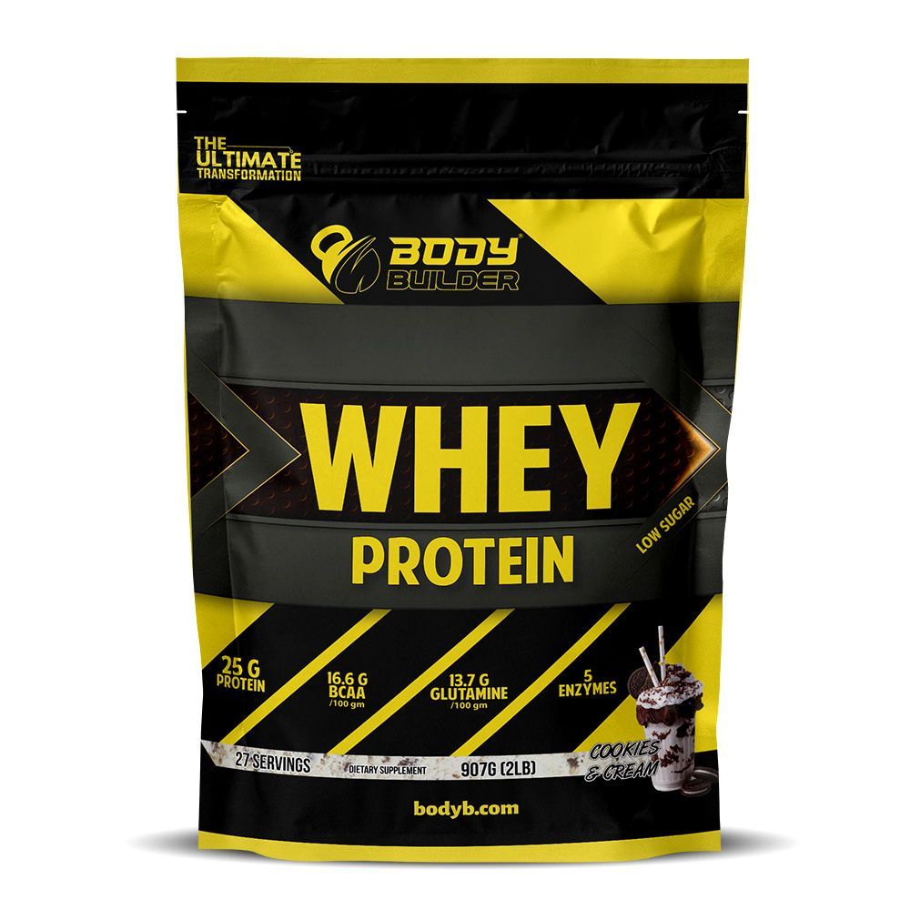 BODY BUILDER WHEY COOKIES CREAM BAG 2LB