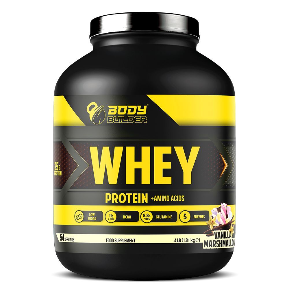 BODY BUILDER WHEY VANILLA MARSHMALLOW 4LB