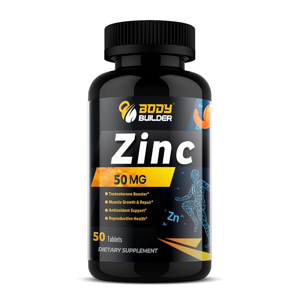 BODY BUILDER ZINC 50MG 50TABS