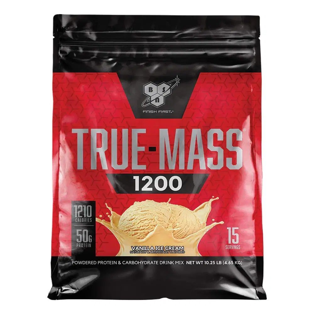 BSN TRUE-MASS1200 VANILLA ICE CREAM 10.25LB BSN TRUE-MASS1200 VANILLA ICE CREAM 10.25LB