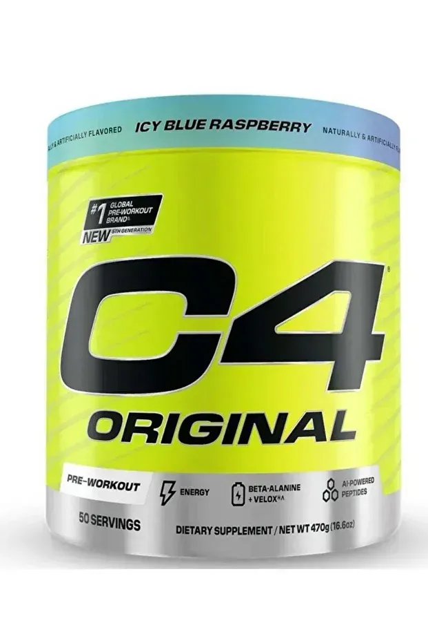 C4 ORIGINAL PRE WORKOUT ICY BLUE RASPBERRY 282G