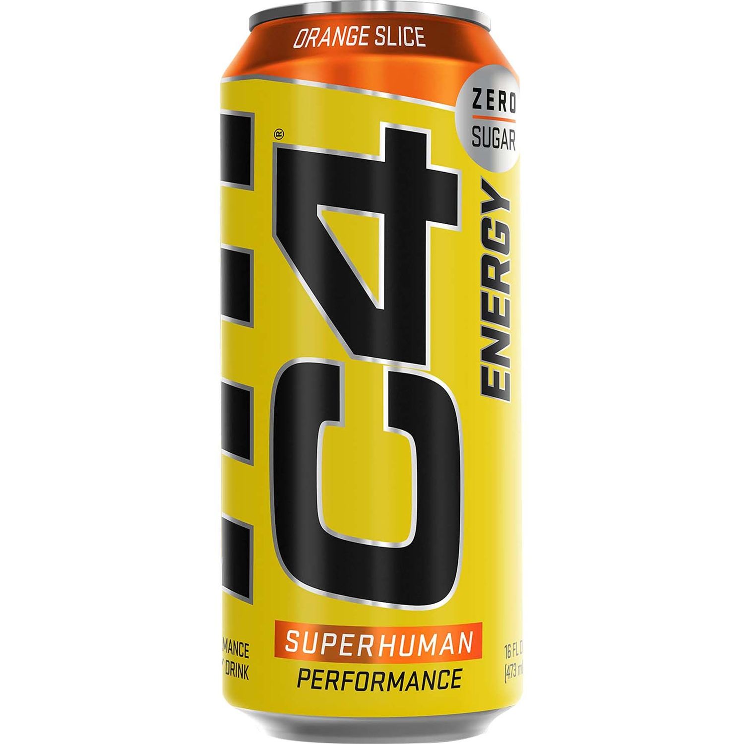 CEL C4 ORGINAL DRINK ORANGE SLICE 473ML